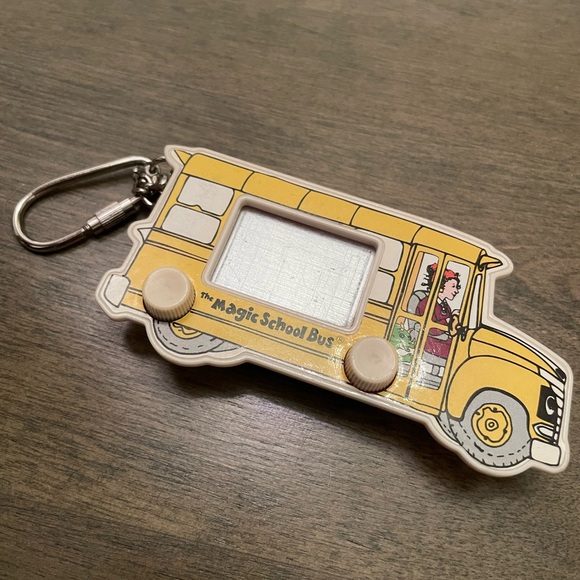 Bus Mini Etch A Sketch Keychain | Poshmark